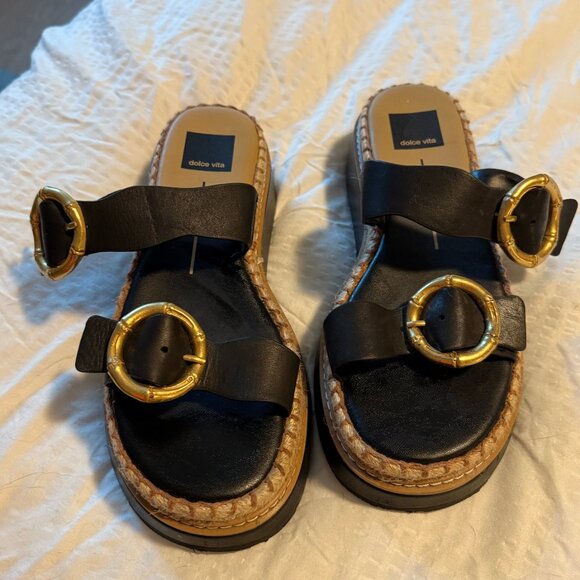 Dolce Vita Shoes - Dolce Vita Black Platform Sandals